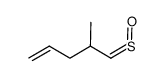 (E)-2-methyl-4-pentenethial S-oxide Structure