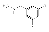 (3-chloro-5-fluorophenyl)methylhydrazine结构式