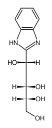 5-(1H-benzoimidazol-2-yl)-pentane-1,2,3,5-tetraol结构式