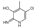 2-氨基-5-氯-3-羟基-4-甲基吡啶结构式