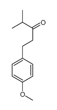 1-(4-methoxyphenyl)-4-methylpentan-3-one Structure