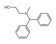 2-(N-benzhydryl-N-methylamino)ethyl alcohol Structure