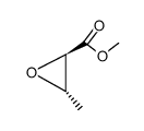 methyl (+/-)-trans-(2,3)-epoxy butanoate Structure