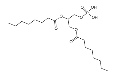 dioctanoyl phosphatidic acid Structure