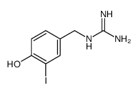 4-hydroxy-3-iodobenzylguanidine Structure