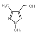 (1,3-二甲基-1H-吡唑-4-基)甲醇结构式