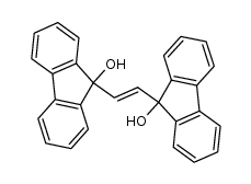 9-(2-(9-hydroxy-9H-fluoren-9-yl)vinyl)-9H-fluoren-9-ol结构式