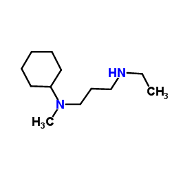 N-Cyclohexyl-N'-ethyl-N-methyl-1,3-propanediamine结构式