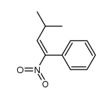 (E)-3-methyl-1-nitro-1-phenylbut-1-ene Structure