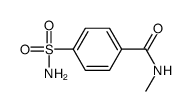 N-methyl-4-sulfamoylbenzamide Structure
