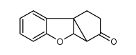 1,2,3a,3b-tetrahydro-3H-benzo[b]cyclopenta[1,3]cyclopropa[1,2-d]furan-3-one结构式