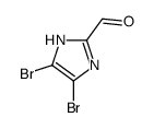 4,5-dibromo-1H-imidazole-2-carbaldehyde Structure