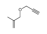 2-methyl-3-prop-2-ynoxyprop-1-ene Structure