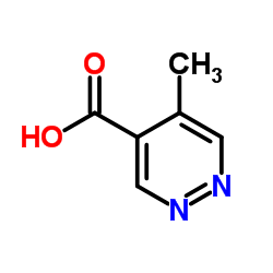 5-Methyl-4-pyridazinecarboxylic acid Structure