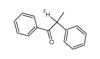 [2-2H]-1,2-diphenylpropan-1-one Structure