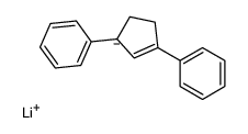 lithium,(3-phenylcyclopenten-1-yl)benzene结构式