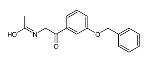 N-(2-(3-(benzyloxy)phenyl)-2-oxoethyl)acetamide picture