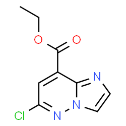 咪唑并[1,2-b]哒嗪-8-羧酸,6-氯-乙酯图片