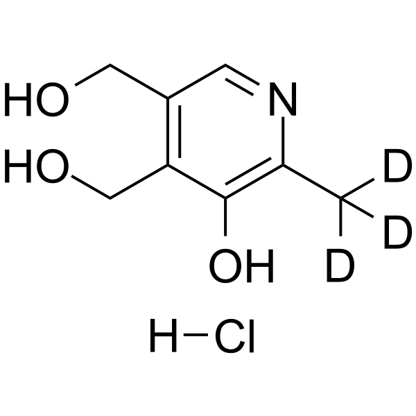 Pyridoxine-d3 hydrochloride图片