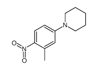 1-(3-methyl-4-nitrophenyl)piperidine Structure