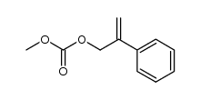 methyl 2-phenylprop-2-en-1-yl carbonate结构式
