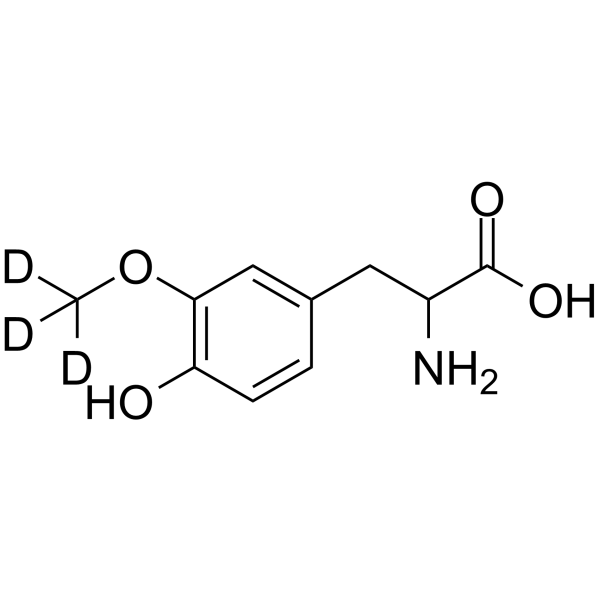 (rac)-3-O-Methyl DOPA-d3图片