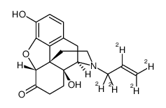 纳洛酮-d5结构式
