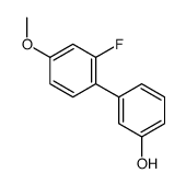 3-(2-fluoro-4-methoxyphenyl)phenol结构式