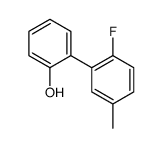 2-(2-fluoro-5-methylphenyl)phenol Structure
