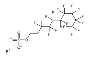 8:2 FTOH Sulfate Potassium Salt Structure