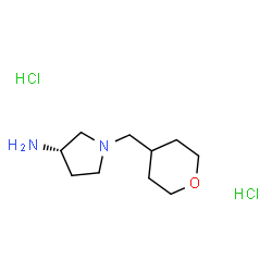 (S)-1-(Oxan-4-ylmethyl)pyrrolidin-3-amine dihydrochloride picture