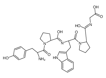 casomorphin, Trp(3)- Structure