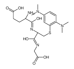 2-(glutathione-yl)-N,N,N',N'-tetramethyl-4-phenylenediamine structure