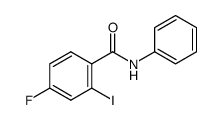 4-fluoro-2-iodo-N-phenylbenzamide结构式