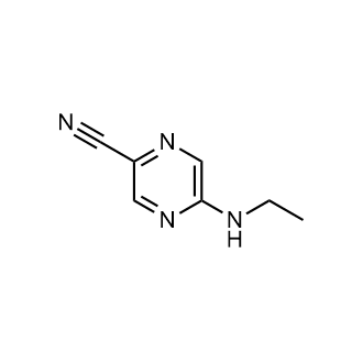 5-(Ethylamino)pyrazine-2-carbonitrile picture