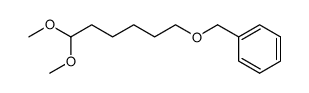 6-Benzyloxy-1,1-dimethoxyhexane Structure