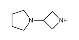 1-AZETIDIN-3-YLPYRROLIDINE?? structure