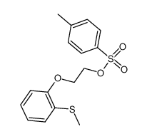 2-(2-methylthiophenoxy)-1-tosyloxyethane Structure