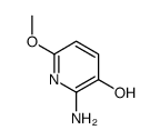 3-Pyridinol,2-amino-6-methoxy-(9CI) structure