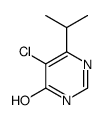 5-CHLORO-4-HYDROXY-6-ISOPROPYLPYRIMIDINE结构式