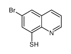 6-bromoquinoline-8-thiol结构式