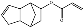 Acrylic acid tricyclo[5.2.1.02,6]decane-4-ene-8-yl ester Structure