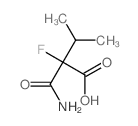 2-(Aminocarbonyl)-2-fluoro-3-methylbutanoic acid picture