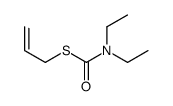S-prop-2-enyl N,N-diethylcarbamothioate Structure