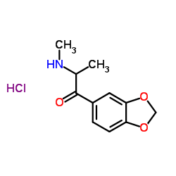 1-(1,3-benzodioxol-5-yl)-2-(methylamino)propan-1-one,hydrochloride Structure