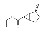 ethyl (1S,5R,6S)-2-oxobicyclo[3.1.0]hexane-6-carboxylate结构式