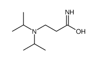 3-[di(propan-2-yl)amino]propanamide Structure
