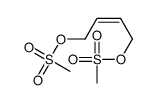 (E)-2-Butene-1,4-diol di(methanesulfonate) structure