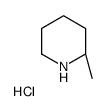 (S)-2-METHYLPIPERIDINE HYDROCHLORIDE Structure