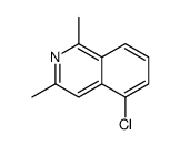 5-chloro-1,3-dimethylisoquinoline结构式
